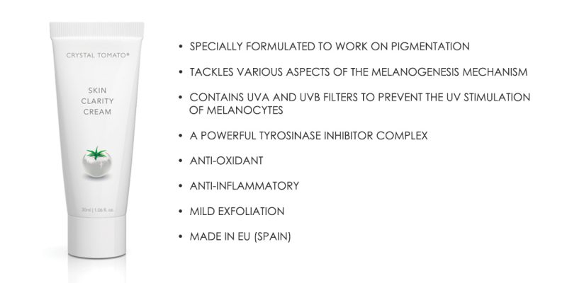 Crystal Tomato Skin Clarity Cream pointers